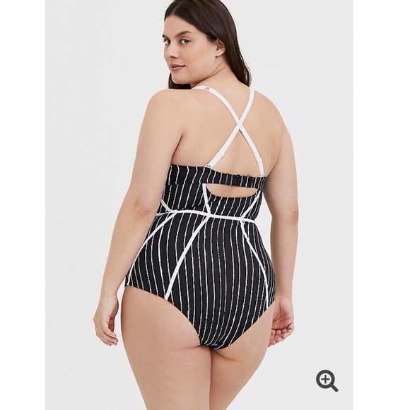 Torrid Nightmare Before Christmas One Piece Swimsuit - Picture 3 of 10